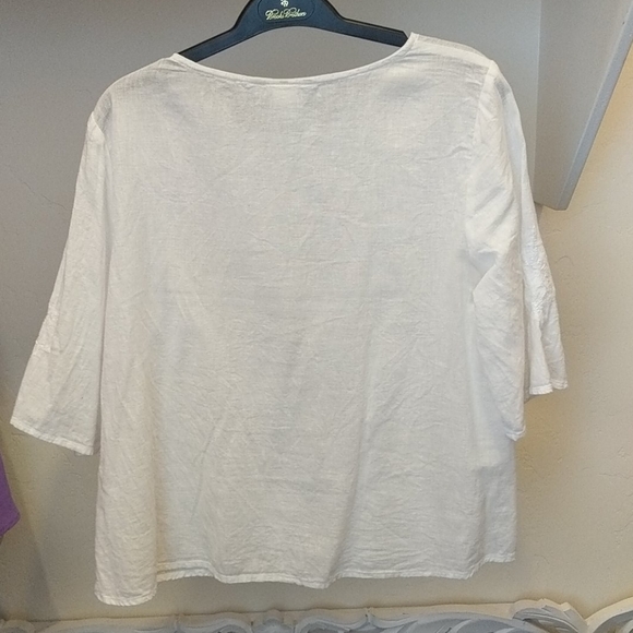 SOLD H&M cotton linen top - Picture 3 of 3
